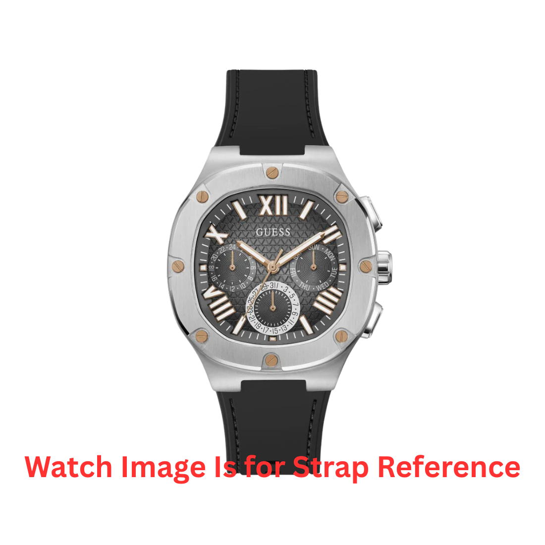 Guess Resin Strap/ Band for Mens Watch GW0571G1