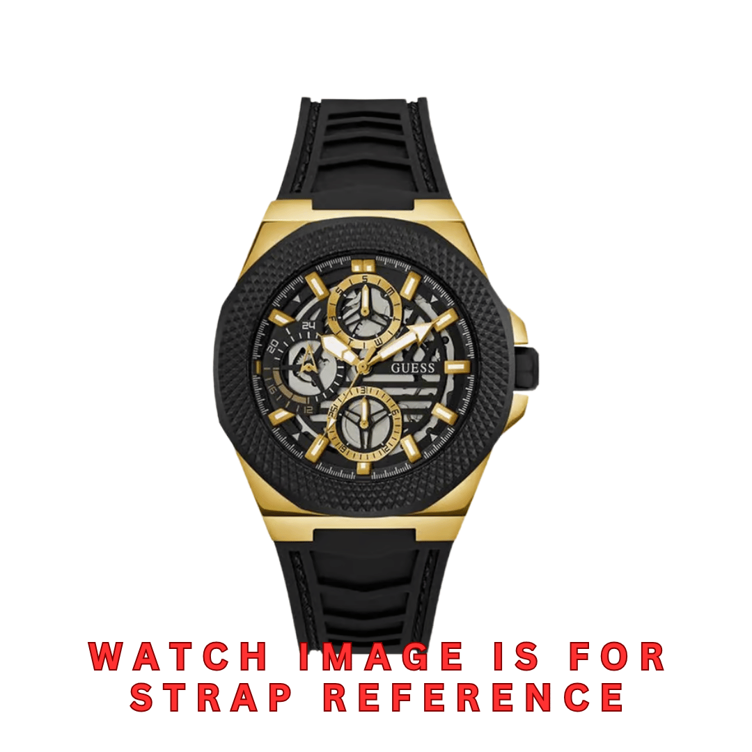 Guess Black Silicone Strap/ Band for GW0577G2