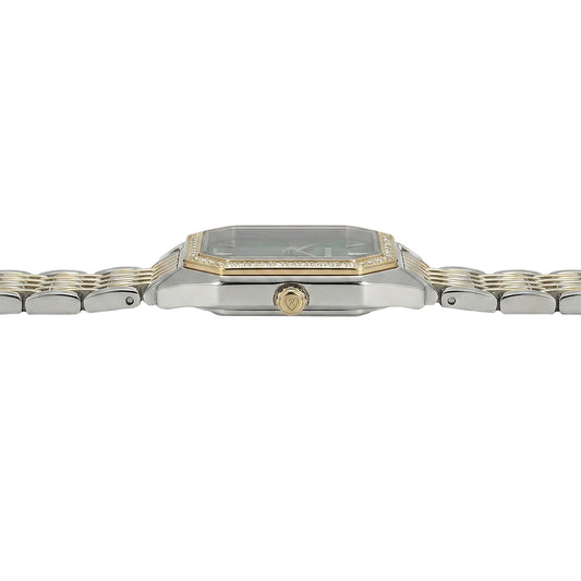 Romanson Classic Silver & Gold Women Watch RM5BF508QLCBK