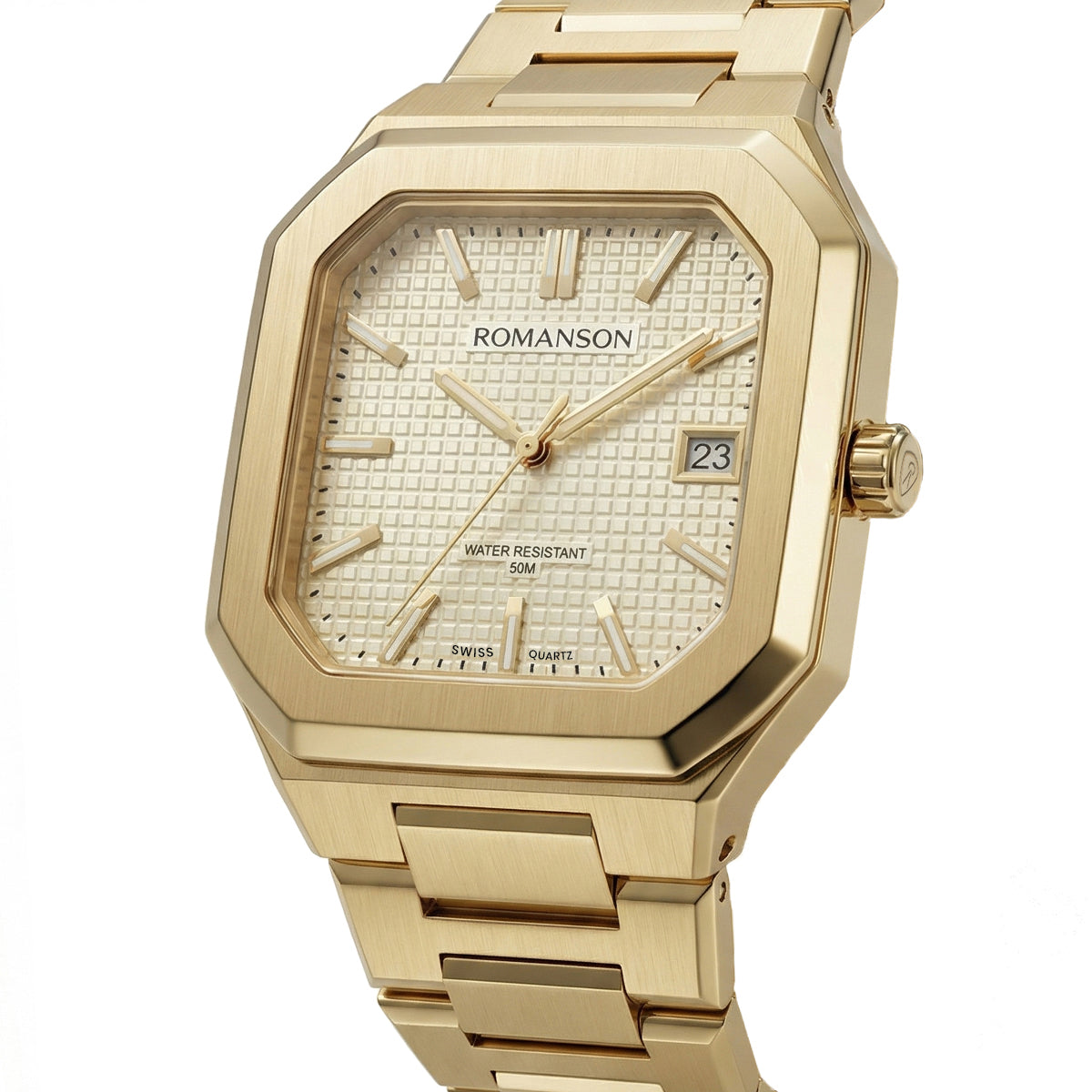 Romanson Classic Gold Men Watch TM6BS001MMGGD