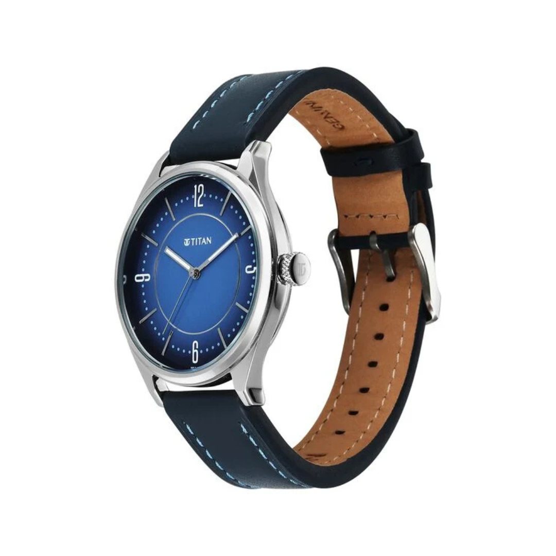 Titan Neo Basics II Blue Dial Men's Watch 1802SL21