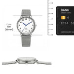 Romanson Classic White Men Watch TM6BS004MMWWH