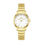 Slazenger Classic White Dial Gold Strap Women's Watch SL.09.2646.3.120