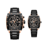 Alexandre Christie Chronograph Black Men's Watch 6376MCBFBRBA