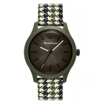 Emporio Armani Green Dial Men's Analog Plastic Watch AR11694