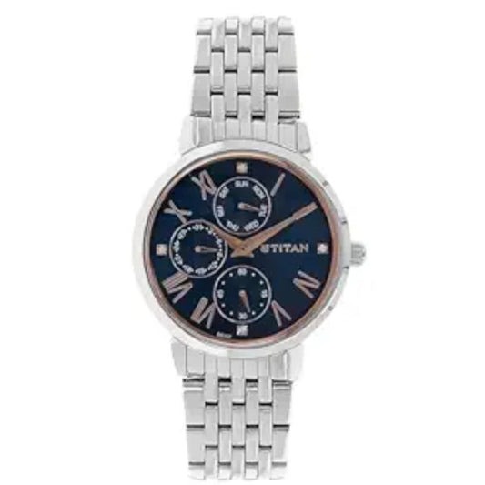 Titan Workwear Midnight Blue Women's Watch 2569SM01
