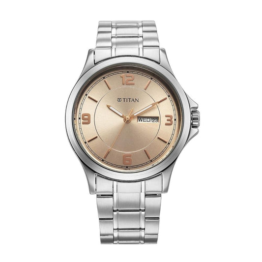 Titan Neo Beige Dial Men's Watch 1870SM06