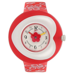 Zoop Analog Silver Dial Multicoloured Strap Girls Kids Watch NSC4007PP01