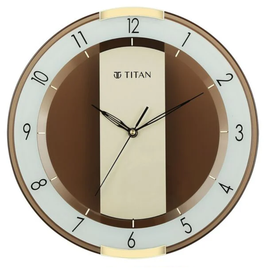 Titan Contemporary Multicoloured Dial Wall Clock W0079PA02