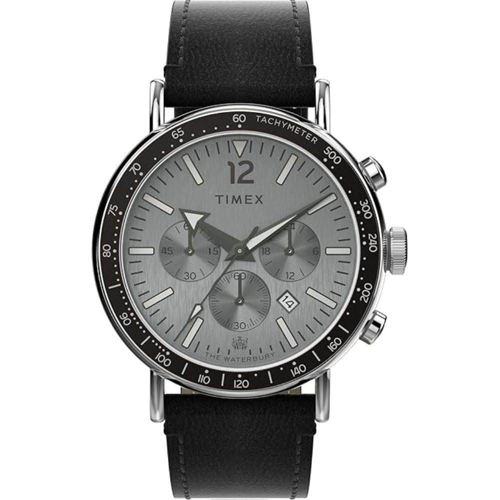 TIMEX Waterbury Standard Black Men's Watch TW2W47400UJ
