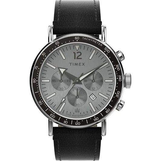 TIMEX Waterbury Standard Black Men's Watch TW2W47400UJ
