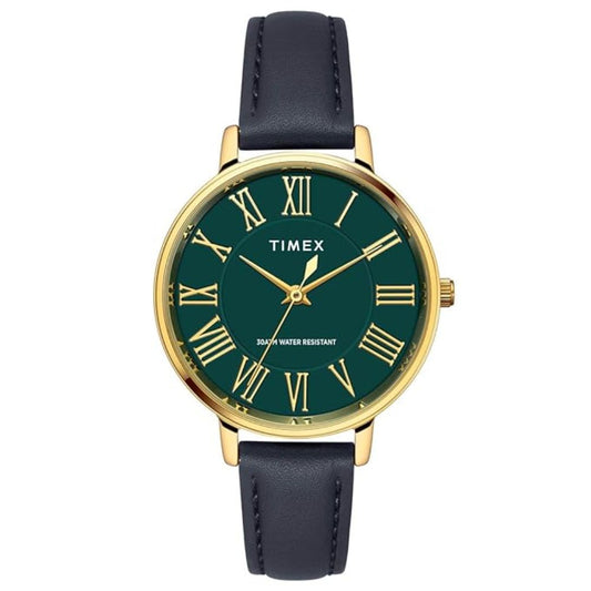 TIMEX Analog Green Dial Women Watch TWEL19104