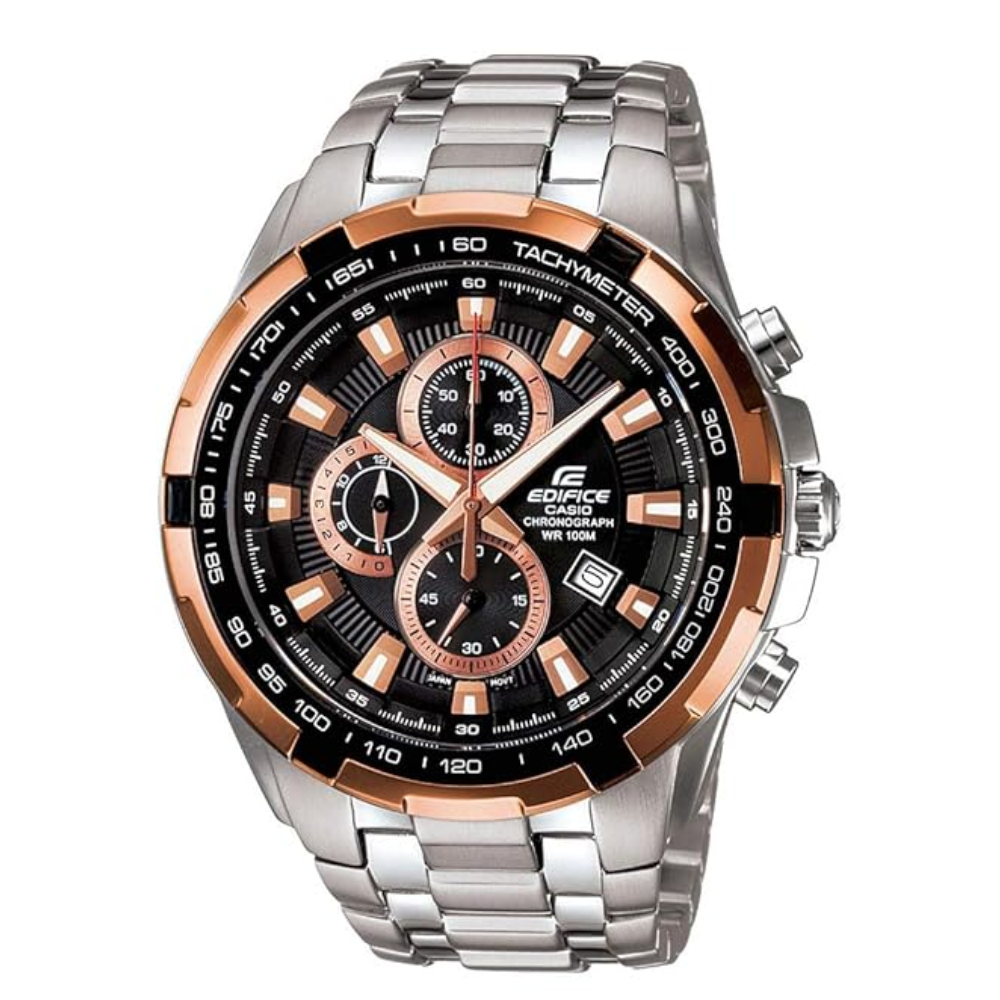 Casio Edifice Black Dial Men Watch ED368 EF-539D-1A5VDF
