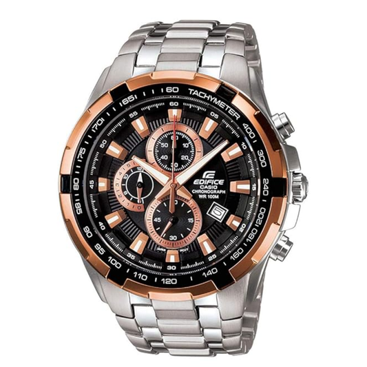 Casio Edifice Black Dial Men Watch ED368 EF-539D-1A5VDF