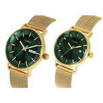 TIMEX Pair Collection Green Unisex Watch TW00PR324
