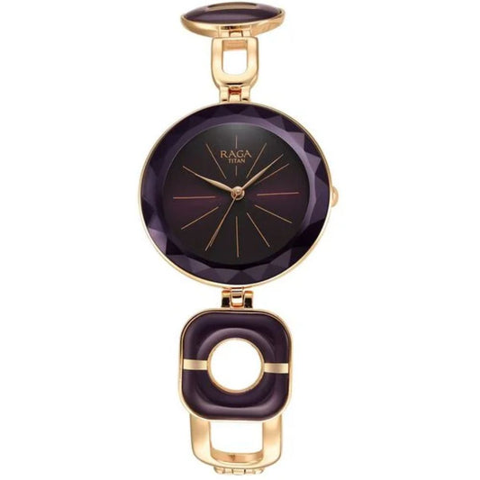 Titan Raga Delight Purple Women's Watch NT95198WM01