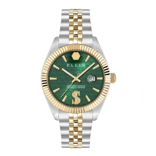 PHILIPP PLEIN Date Superlative Green Men's Watch PWMFA0825