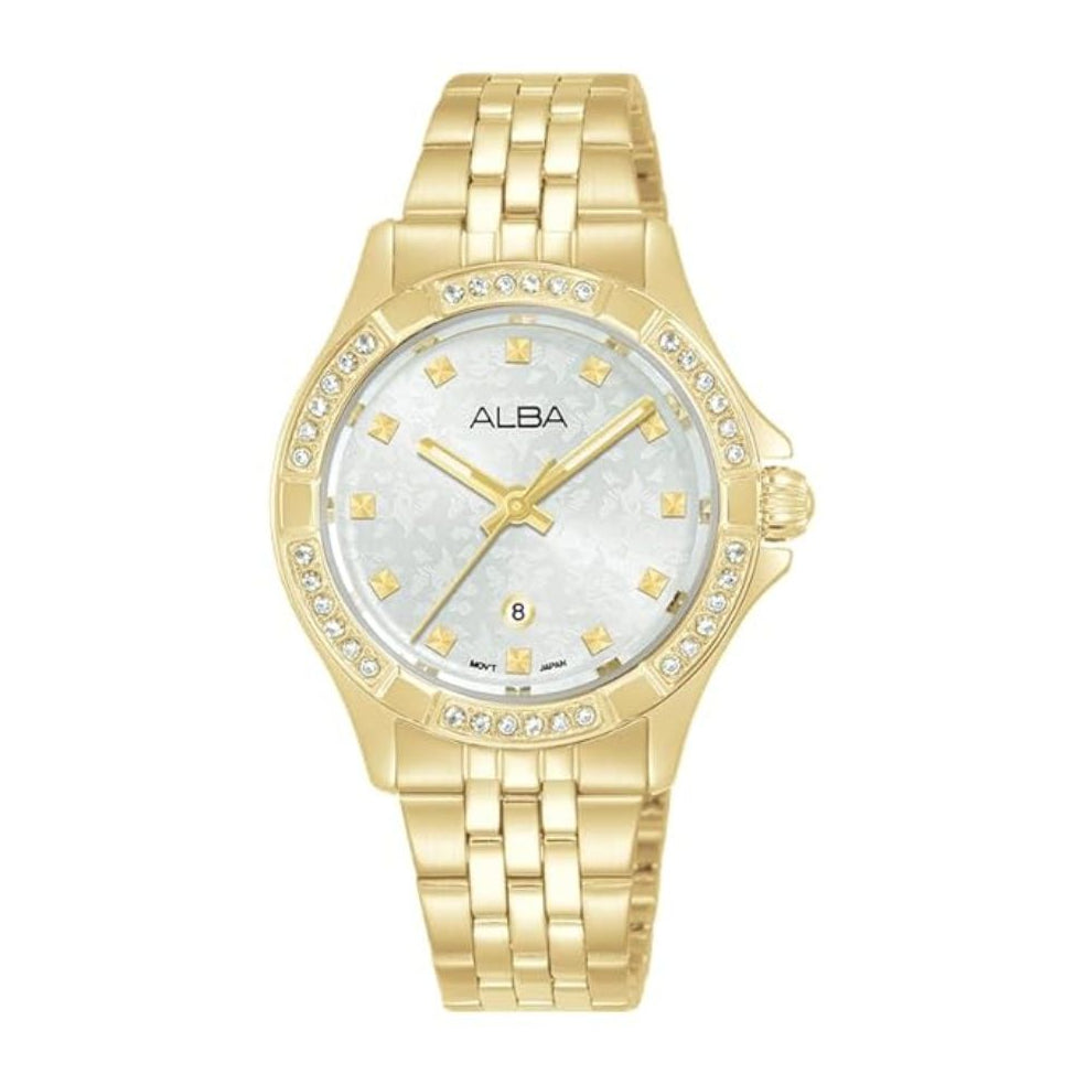 Alba Signa Silver Dial Women's Watch AH7ED6X1
