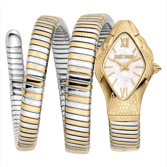 Just Cavalli Cristallo Silver Women's Watch JC1L307M0055