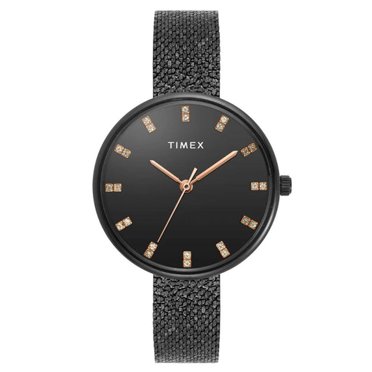 TIMEX Black Women Watch TWEL21503