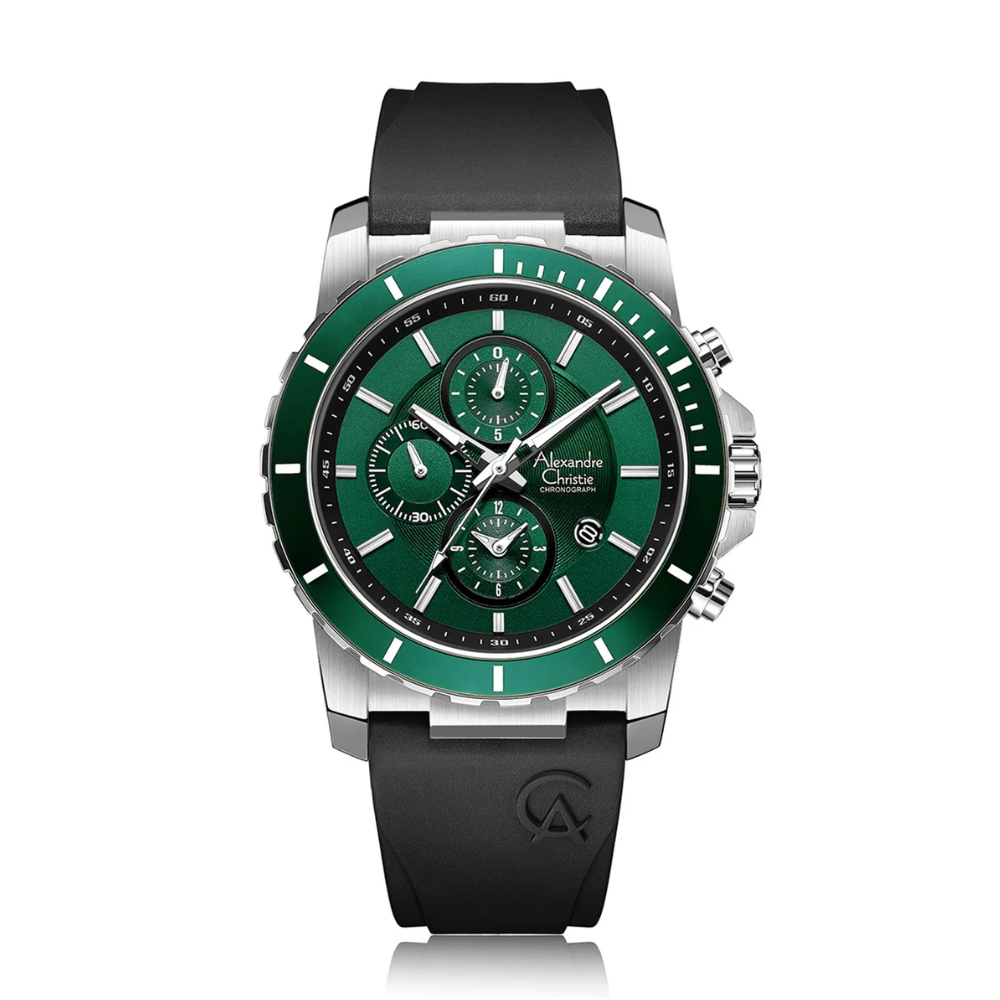 Alexandre Christie Green Men's Watch 6141MCRSSDN