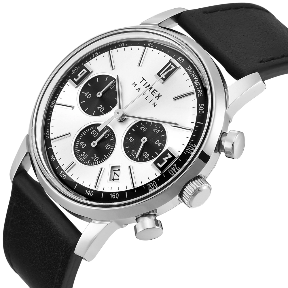 Timex Marlin Silver-Tone Dial Men's Watch TWEG26703