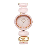 Titan Raga Ceramics Pink Women's Watch 95146KD07