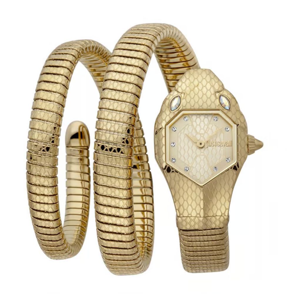 Just Cavalli Glam Snake Gold Women's Watch JC1L168M0035