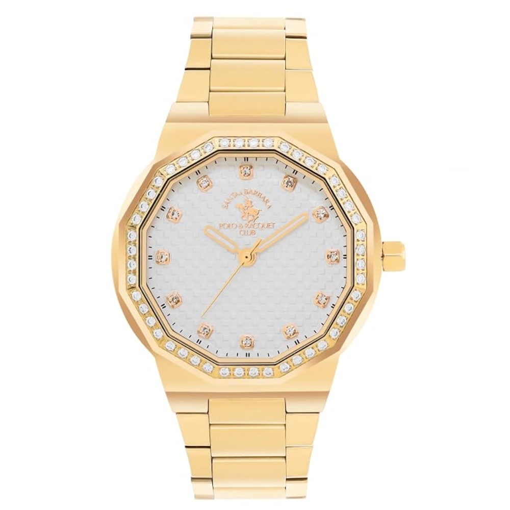 Santa Barbara White Dial Women's Quartz Analog Watch SB.1.10552-2