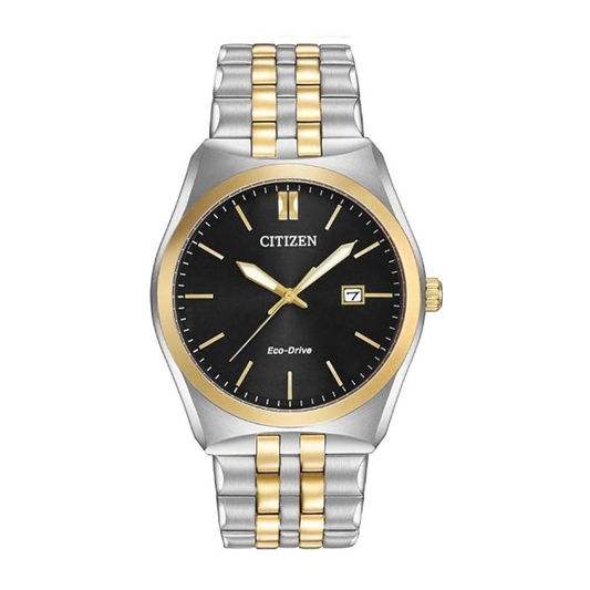 Citizen Eco Drive Black Dial Men's Watch BM7334-58E