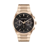 Calvin Klein Distinguish Black Dial Men's Analog Stainless Steel Watch 25200506