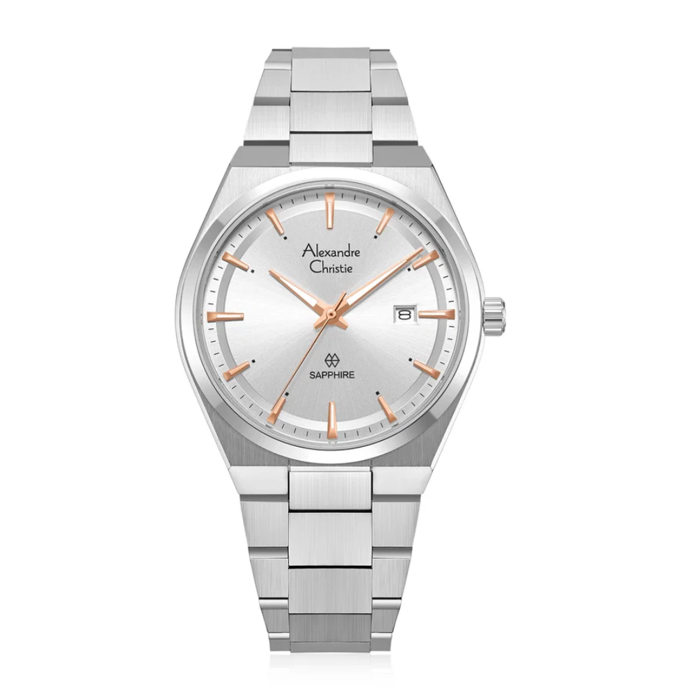 Alexandre Christie Classic Silver Men's Watch 8697MDBSSSLRG