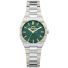 Slazenger Dark Green Dial Gold-Silver Strap Women's Watch SL.09.2645.3.270