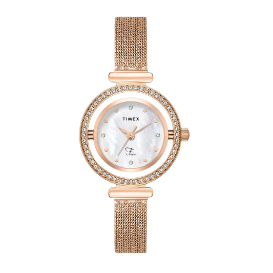 Timex Fria Mother Of Pearl Women's Watch TWEL27802