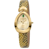 Just Cavalli Diversa Snake Champagne Dial Leather Women's Watch JC1L321M1035