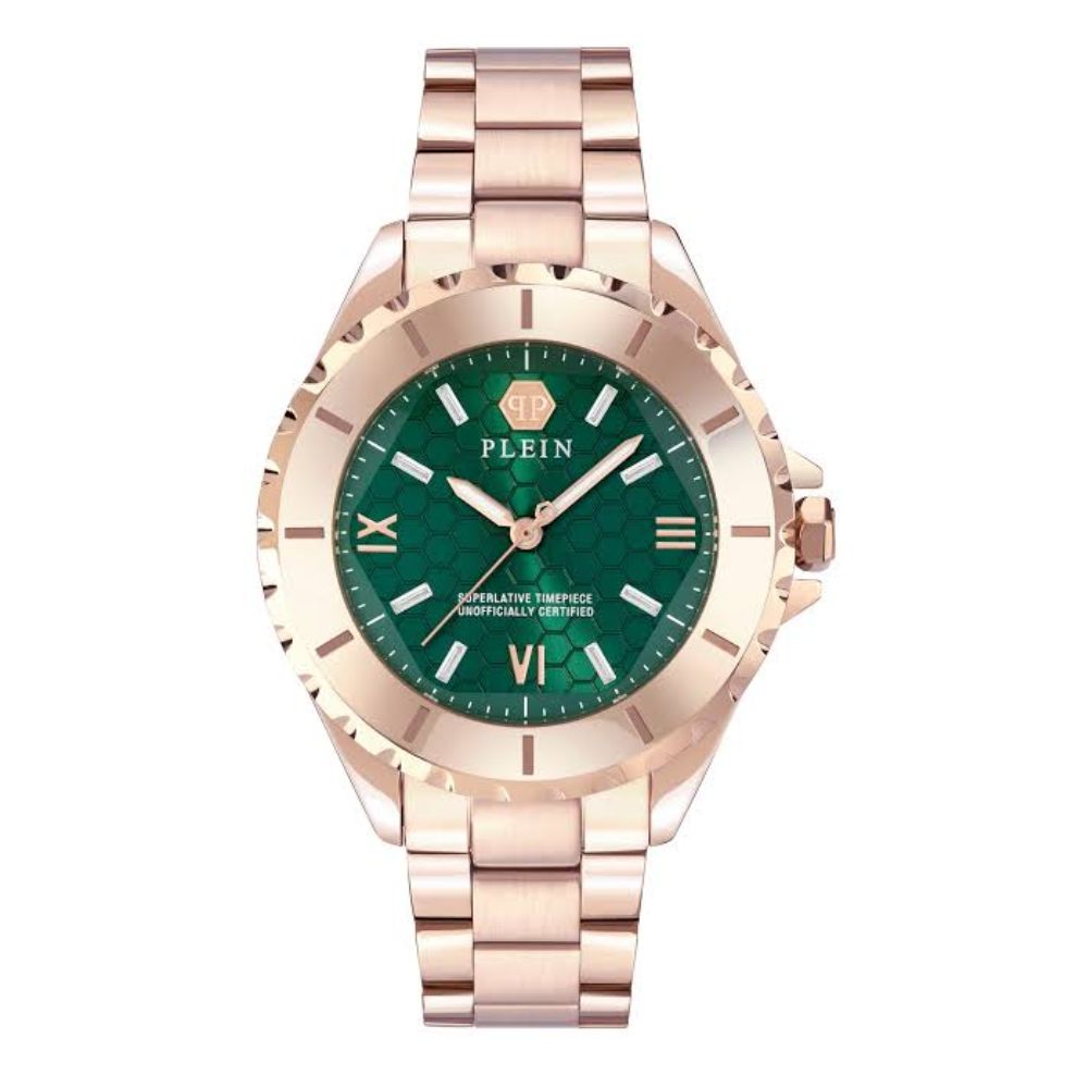 Philipp Plein Green Dial Women's Watch PWPOA0824
