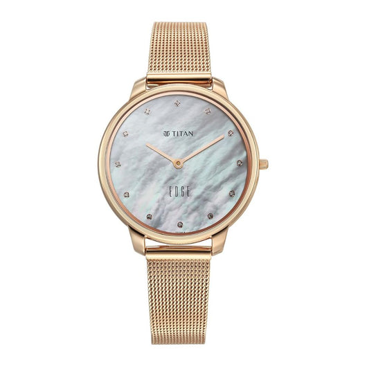 Titan Edge Mother Of Pearl Dial Women's Watch 2654WM02