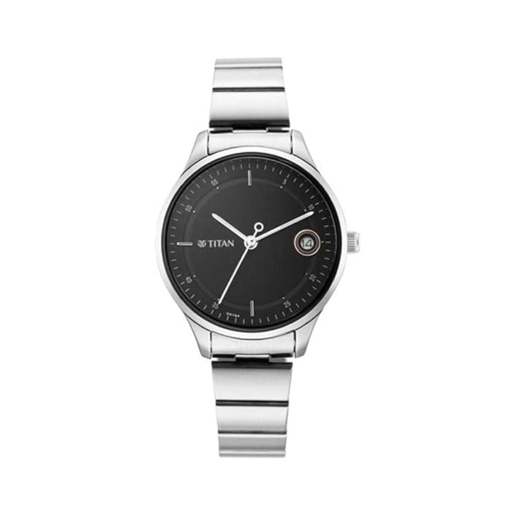Titan Silver Women's Watch 2649SM01
