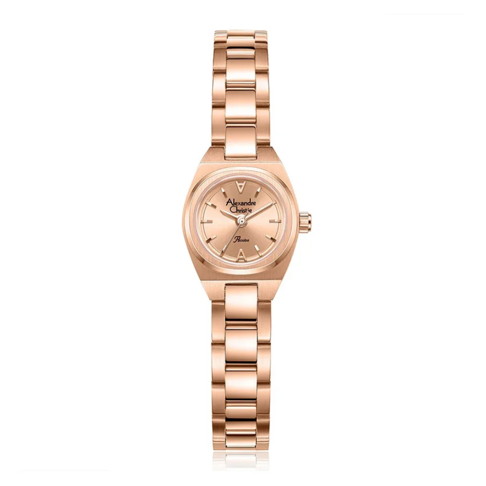 ALEXANDRE CHRISTIE Classic Rose Gold Women's Watch 2B67LHBRGRG