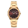 Titan Time Deluxe Brown Women's Watch 95376WM01
