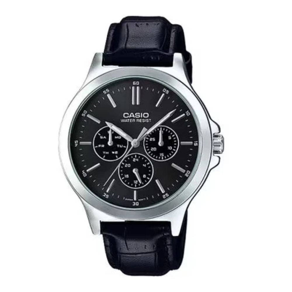 Casio Enticer Analog Black Dial Men’s Watch – MTP-V300L-1AUDF (A1176)