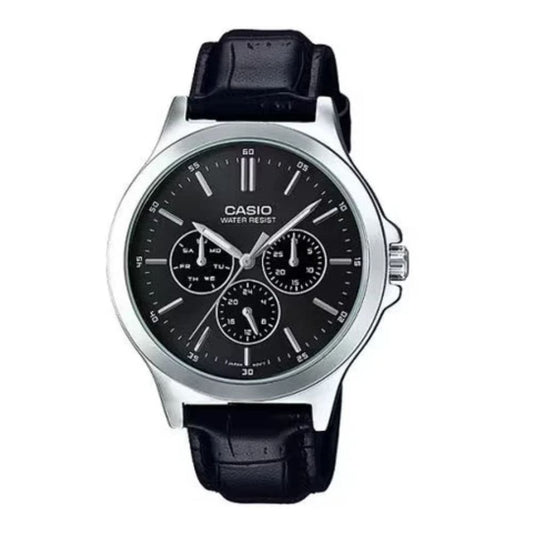 Casio Enticer Analog Black Dial Men’s Watch – MTP-V300L-1AUDF (A1176)
