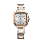 Titan Slim Square Silver Women's Watch 95291KM01