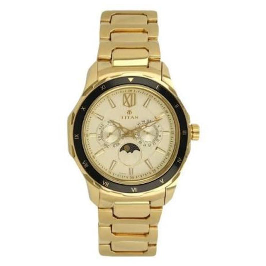 Titan Gold Men's Watch 1688KM01