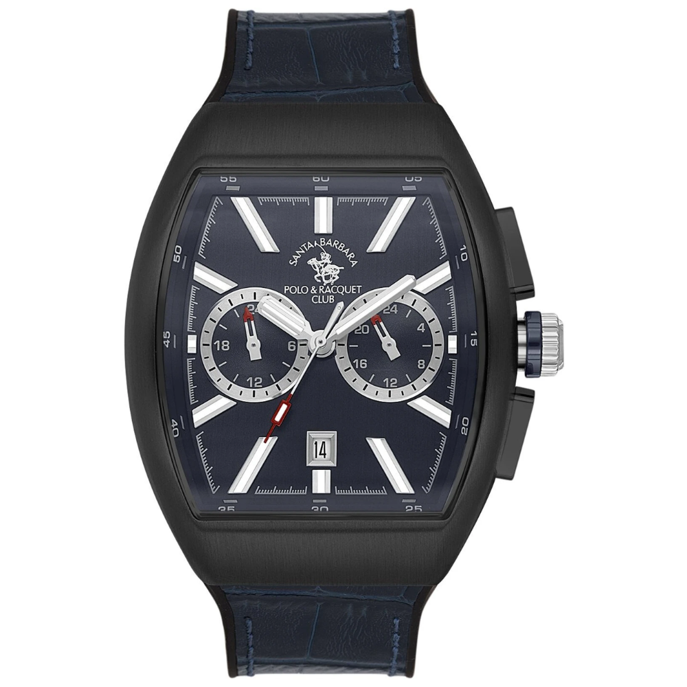 Santa Barbara Polo & Racquet Club Blue Dial Men's Watch SB.1.10607-3