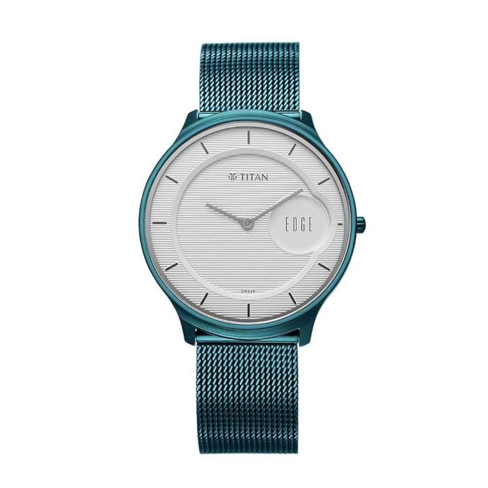 Titan Edge White Dial Men's Watch 1843QM08