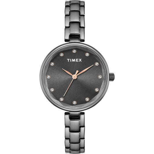 TIMEX Trendline Round Grey Dial Women Watch Analog Watch TWEL21703