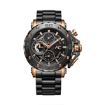 ALEXANDRE CHRISTIE Chronograph Black Men's Watch 9205MCBBRBA