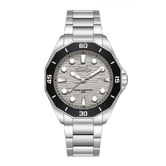 Slazenger Silver Round Dial Men's Watch SL.09.2628.1.330