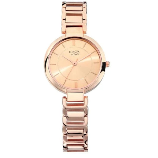 Titan Raga Viva Rose Gold Women's Watch 2608WM01